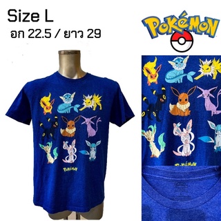 เสื้อยืดมือ 2 Pokemon