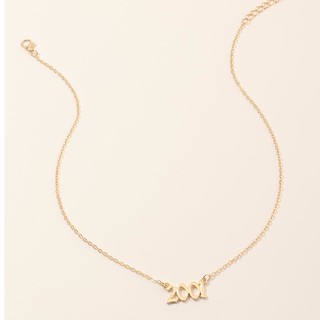 2001 chain necklace สร้อยคอปีเกิด