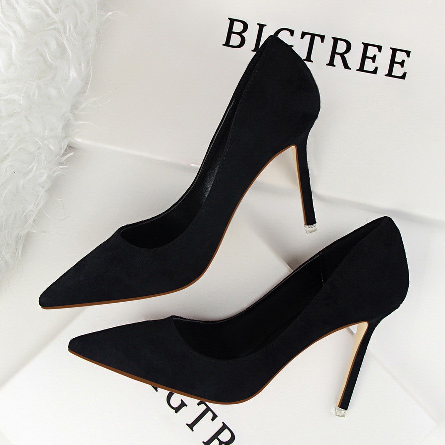 HIGH HEEL SHOES 516-1 OVER 7P BIGTREE ของแท้ P8