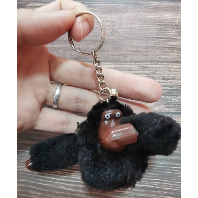 🔥NEW พร้อมส่งจากไทย 🔥 Gorilla พวงกุญแจกอริลลา มี 9 สีให้เลือกDXX - รูปที่ 2