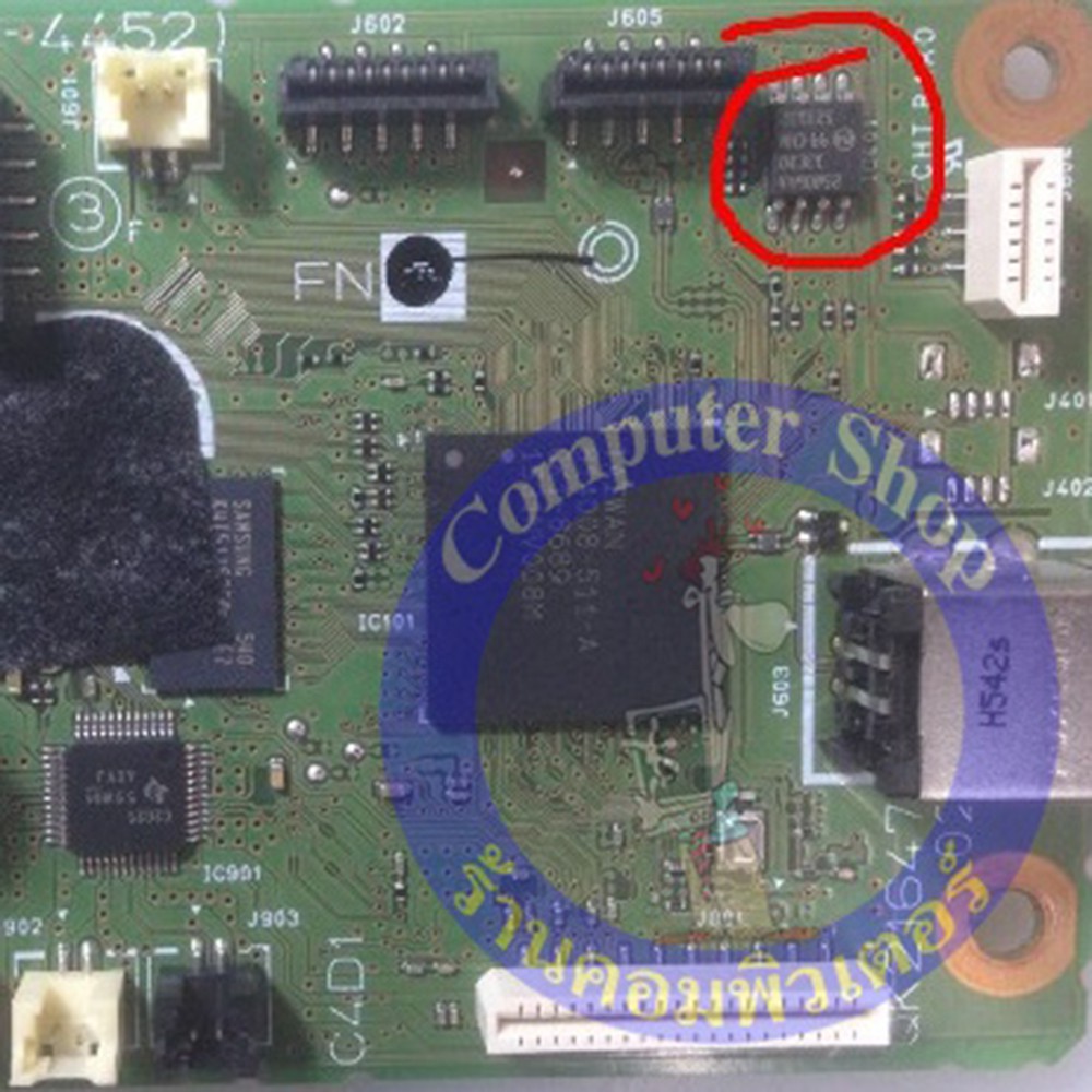 IC Rom Canon ลงโปรแกรมพร้อมใช้งาน สำหรับ แก้อาการ บอร์ดล็อค และ อาการ ซับหมึกเต็ม Error 5B00 5B01 6800 6801 - รูปที่ 4