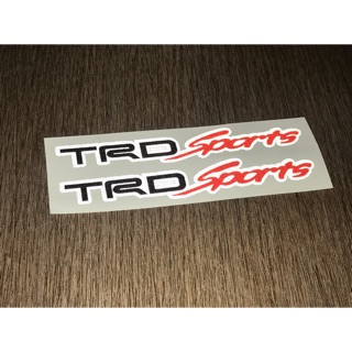 สติ๊กเกอร์สะท้อนแสง3M TRD Sports