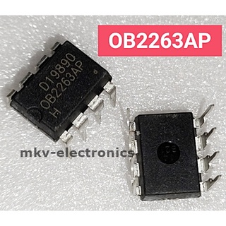 (1ตัว) OB2263AP , DIP-8 (รหัสสินค้า M02750)