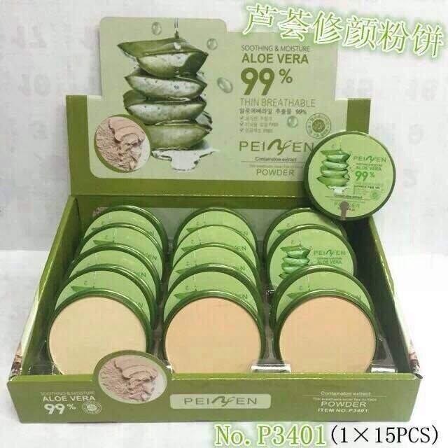(มีส่งด่วน) แป้ง Aloe Vera Powder Soothing & Moisture 99%