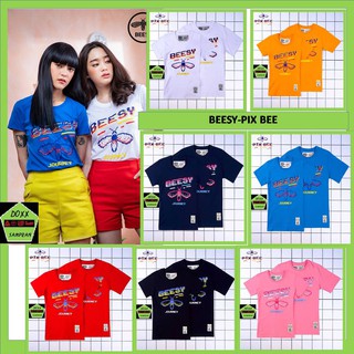 Beesy เสื้อคอกลม หญิง รุ่น Pix bee รวม 7 สี