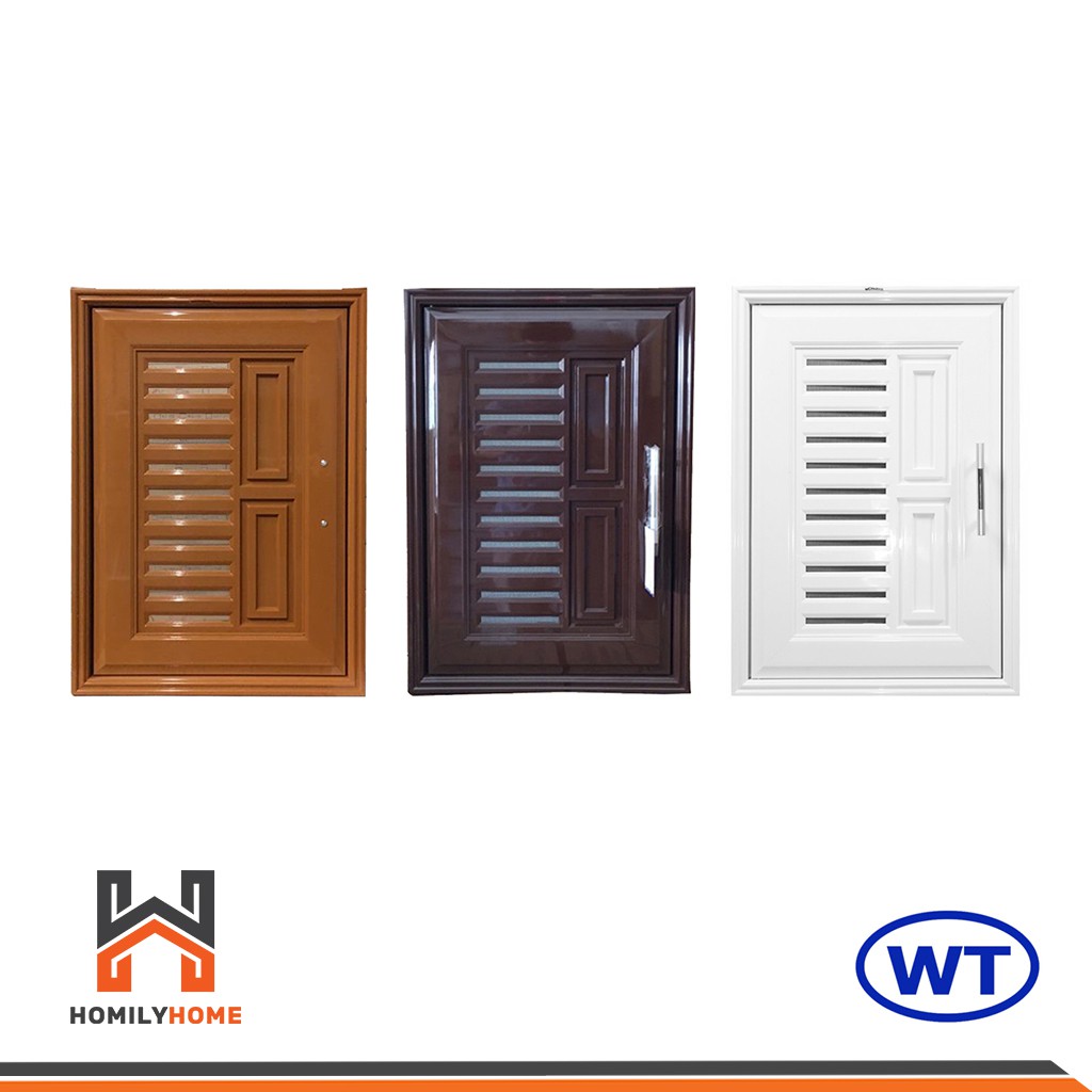 WT บานซิงค์เดี่ยว UPVC รุ่น VC บานซิงค์ สีสัก สีน้ำตาล สีขาว (1 ชิ้น/ 1 คำสั่งซื้อ) 46X66X10 CM.