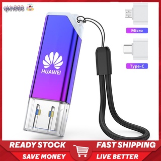 HUAWEI แฟลชไดรฟ์ Usb3 . 0 แบบไล่โทนสีความเร็วสูง