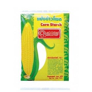 💥โปรสุดพิเศษ!!!💥 ครัววังทิพย์ แป้งข้าวโพด 500 กรัม Kruawangthip Corn Flour 500 g