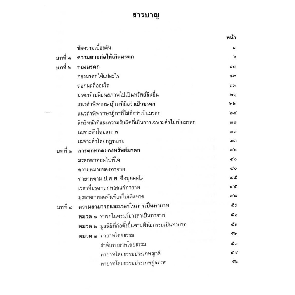 คำอธิบายประมวลกฎหมายแพ่งและพาณิชย์ บรรพ 6 ว่าด้วย มรดก กีรติ กาญจนรินทร์ - รูปที่ 2