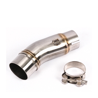 〓NEEKO〓 Ninja400 Z400 Exhaust Pipe Connector Slip Pipe On Muffler Racing Slipon Mid Pipe NINJA Z 400 GnDG