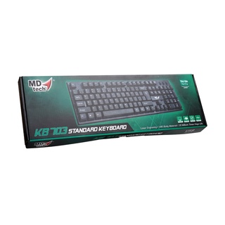 MD-TECH KEYBOARD USB (KB-703) Black