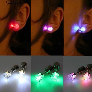 Light Up Rhinestone LED ต่างหู Stud Dance Party อุปกรณ์เสริมสำหรับงานปาร์ตี้ / Xmas