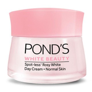 PONDS White Beauty Spot-less Rosy White Day Cream 50g. พอนด์ส ไวท์ บิวตี้ สปอตเลส โรซี่ไวท์