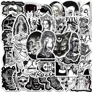 ❉ Gothic Queen - Series 03 Punk Art สติ๊กเกอร์ ❉ 50Pcs/Set DIY Luggage Laptop Skateboard Decals Doodle สติ๊กเกอร์