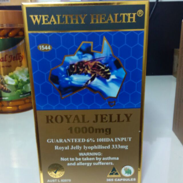 wealthy health royal jelly 1000mg