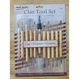 เครื่องมืองานปั้น  อุปกรณ์ปั้นดิน ชุดงานปั้นดิน 11ชิ้น Clay tool kit