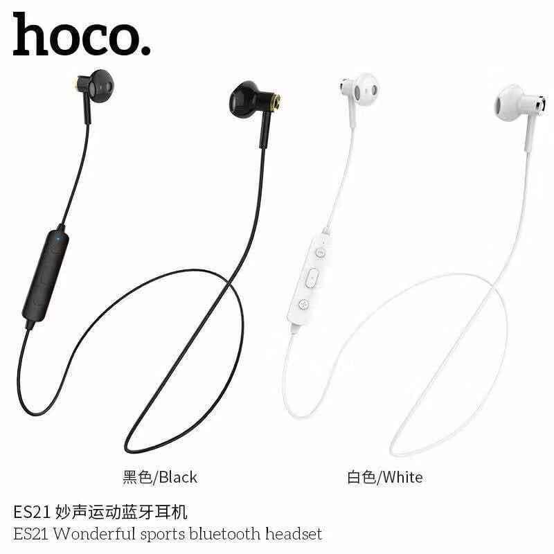 หูฟังบลูทูธ Hoco Wireless earphones “ES21 Wonderful sports” headset
