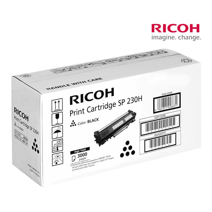 ผงหมึก สีดำ Ricoh SP230H ของแท้ พร้อมส่ง*คนขายหมึก**VP COM*