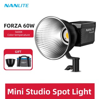 nanlite forza ไฟ led 60w 5600k โคมไฟสปอร์ตไลท์ สําหรับถ่ายภาพสตูดิโอ