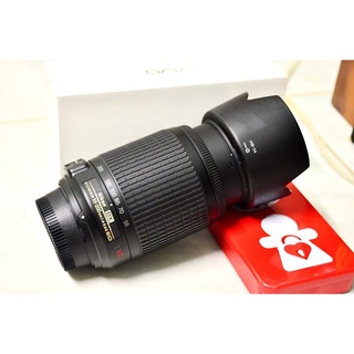 ฮูด Nikon AF-S 55-200mm f/4-5.6G ED VR (VR ตัวอักษรสีแดง / HB-34)