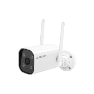 AXON Aero S1 กล้องวงจรปิด ชัด 2K 3MP กล้องบ้าน กันขโมย มี WIFI กล้อง IP camera กันน้ำ กันฝน กล้องบ้าน 2 เสา ภาพคมชัด ถึกทนสุด กลางคืนภาพสี ประกัน 2 ปีเต็ม