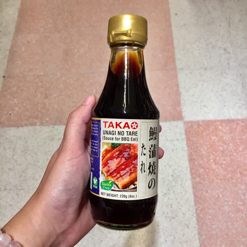 ซอสหวาน สำหรับปลาไหลญี่ปุ่นย่าง ซอส BBQ ปลาไหลย่าง อุนางิ ทาเระ Unagi No Tare ตรา Takao ทาคาโอะ ขนาด 230g