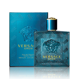 เคาน์เตอร์ของแท้น้ำหอม Versace Eros Pour Homme EDT 100ML น้ําหอมแท้ น้ําหอมผู้ชาย