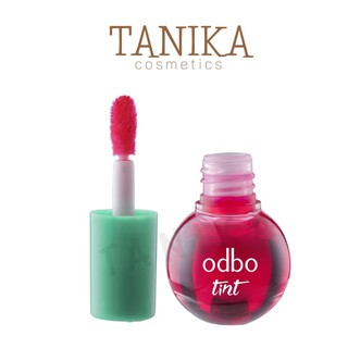 แท้/ถูก โอดีบีโอ ติ้นท์ลูกระเบิด OD518 odbo Tint &amp; Gloss ทาได้ทั้งปากและแก้ม 4 g.