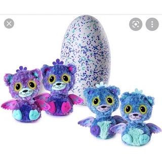 ตุ๊กตาฮาจิมอน ทวินส์ (hatchimals twin) รุ่นตามรูป เลือกสีไม่ได้ มือสอง (กรณีอยากได้คู่เเฝดไปเล่นด้วยกันเลย)