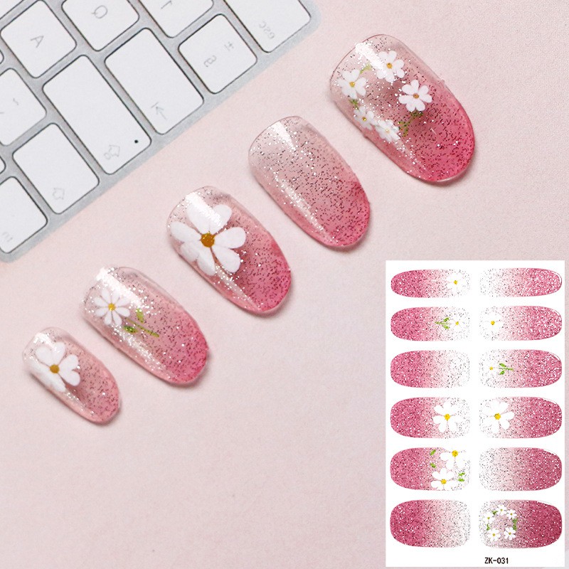 ZK สติ๊กเกอร์ติดเล็บ 3D กันน้ำ ลายน่ารัก สุดฮิต Sticker ลอกแปะได้เลย การ์ตูนสุดฮิต ลายเยอะมาก มี 32 แบบ - รูปที่ 7