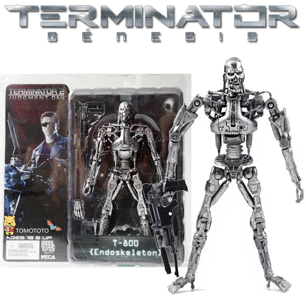 Figma ฟิกม่า Model Figure ฟิกเกอร์ โมเดล จากหนังดัง Terminator 2 คนเหล็ก Judgment Day T-800 Endoskel
