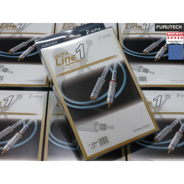 FURUTECH รุ่น Alpha Line 1 interconnect RCA Alpha OFC conductor ของแท้100% จากตัวแทนนำเข้าถูกต้อง