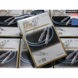 Furutech RCA Cable รุ่น Alpha Line 1 interconnect RCA α (Alpha) μ-OFC conductor ของแท้100% จากตัวแทนนำเข้าถูกต้อง