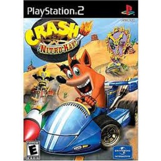 แผ่นเกมส์ Ps2 Crash Nitro cart ปลายทางได้