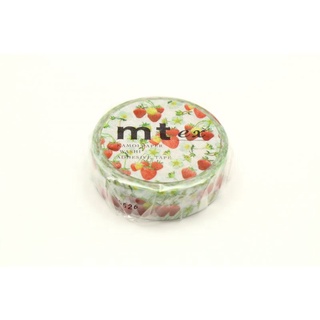 mt masking tape strawberry (MTEX1P155) / เทปตกแต่งวาชิ ลาย strawberry แบรนด์ mt masking tape ประเทศญี่ปุ่น