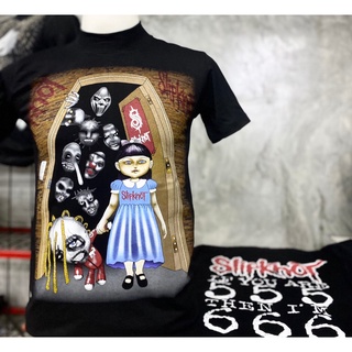 SL190 SLIPKNOT เสื้อยืดวงร็อค สลิปน็อต เสื้อวง เสื้อยืดสลิปน็อต เสื้อวินเทจ