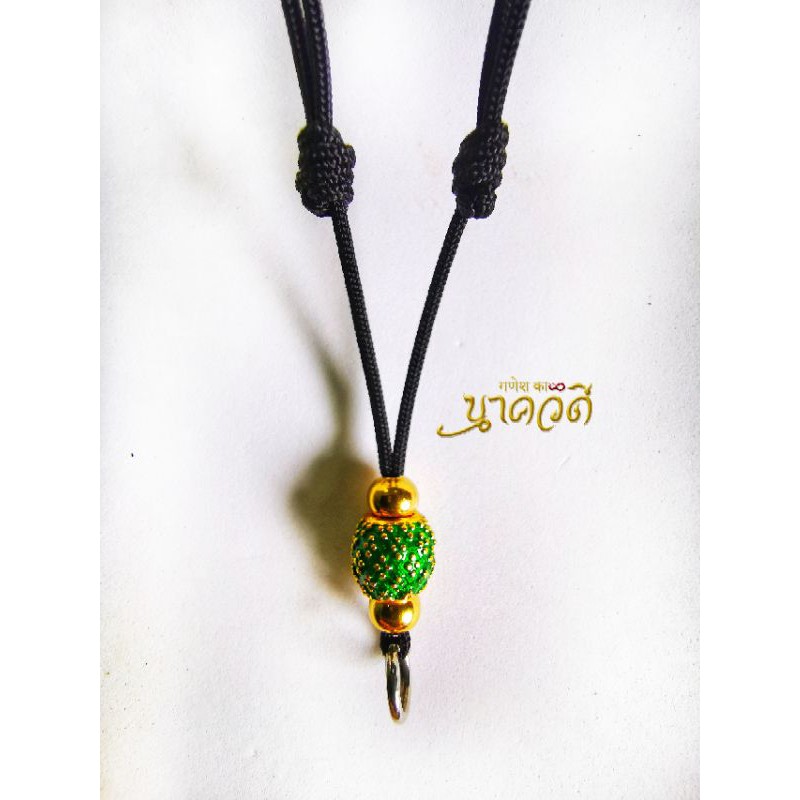สร้อยสีดำ​ สร้อยคอเชือกร่ม​ สร้อยคอห้อยพระ​ งานยิงเลเซอร์​ไม่ลอกไม่ดำ​   / ปรับขนาดสั้นยาวได้