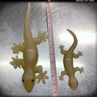 จิ้งจกปลอม​ จิ้งจกยาง (6ตัว) ของเล่นแมว ของเล่นแกล้งคน Lizard จิ้งจก ตุ๊กแก
