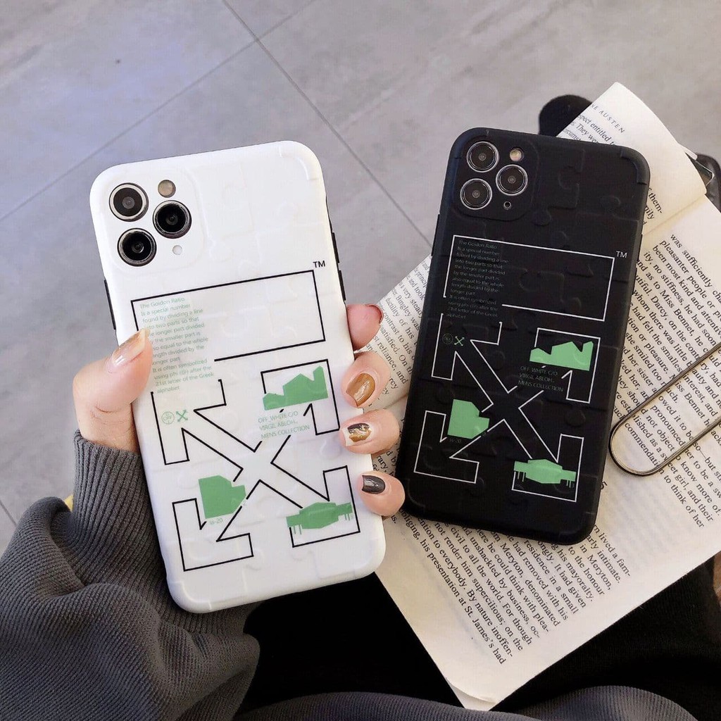 IP O WHITE IMD 3D PUZZLE CASE / IP 7 7PLUS 8 8PLUS X XSMAX XR 11 11PRO 11PROMAX