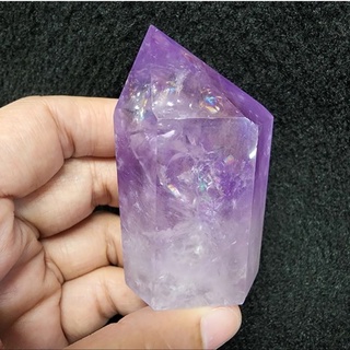 แท่งหินอเมทริน อเมทริน(ametrine) หินอเมทิสต์ อเมทิสต์(Amethyst)อเมทิส อะเมทิสต์***มี Rainbow ประกายรุ้ง