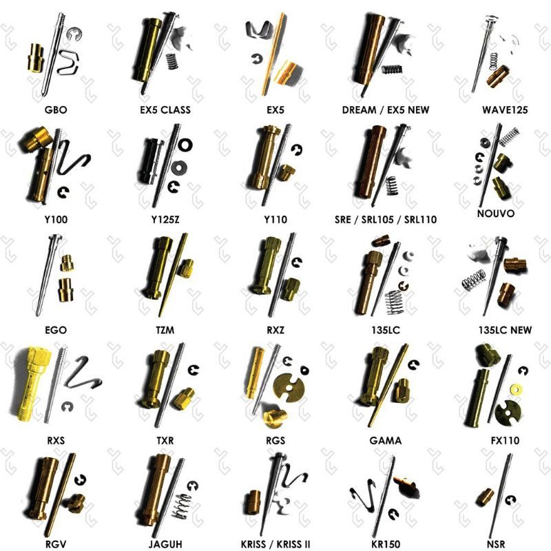 เข็มสไลด์ Lc135 Y110 Y100 Y80 RXS RC80 RC110 Shogun Smash TXR RXZ KR150 TZM ฯลฯ