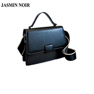 Jasmin NOIR กระเป๋าถือ กระเป๋าสะพายไหล่ สะพายข้าง หนัง PU สําหรับสตรี