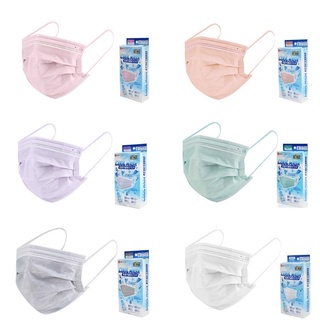 cooling mask หน้ากากอนามัยแบบเย็นสบาย สวมใส่สบาย คุณภาพญี่ปุ่น แมสก์ หน้ากากอนามัยแบบดารา พาสเทล