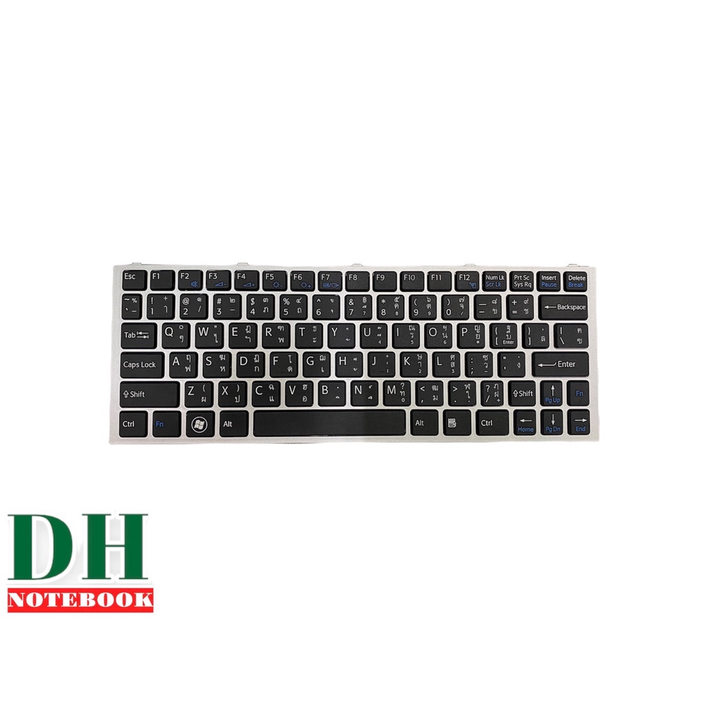 คีย์บอร์ดโน๊ตบุ๊ค keyboard   Sony vaio VPC-YA VPC YA VPCYA VPC-YB VPC YB VPCYB TH-ENG