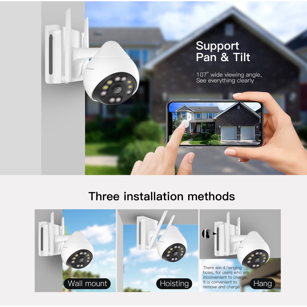 VSTARCAMCS69 SUPER HD 1296P 3.0MegaPixel H.264 WiFi iP Camera กล้องวงจร ...