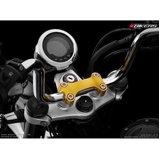 ตุ๊กตาแลนด์ผอม 22.2 mm จรก Bikers สำหรับ Honda Monkey วัสดุอะลูมิเนียม