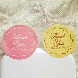 สติ๊กเกอร์ Thank You - have a nice day ดูสีที่รูปสุดท้าย