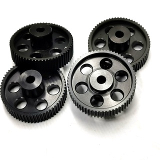 4pcs/lot   mini 2.4 3D printer X axis GT2 60T pulley  for V0 V2 Micron 2.4 3D printer