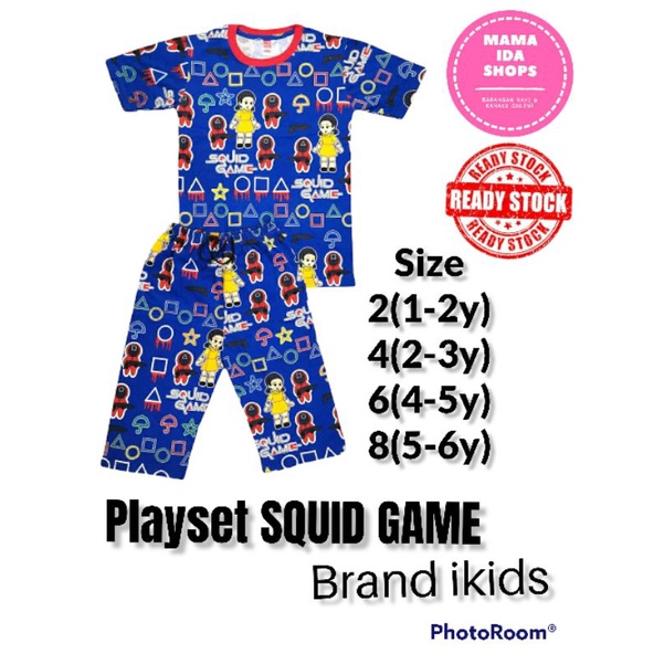 ชุดนอน n playset SQUID GAME