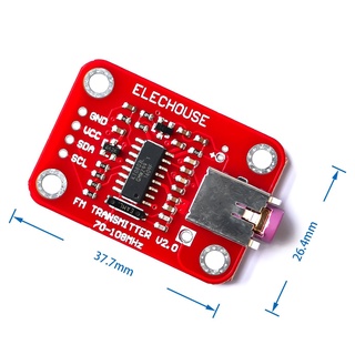 โมดูลเครื่องส่งสัญญาณวิทยุ Fm สําหรับ Fm Radio Transmitter Module